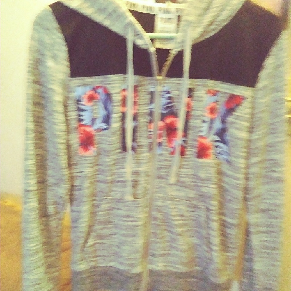 Pink Teen zip- up hoodie